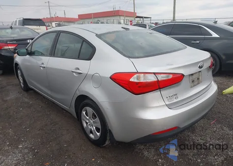 2014 Kia Forte Lx z USA, uszkodzony, nr VIN KNAFK4A66E5170630